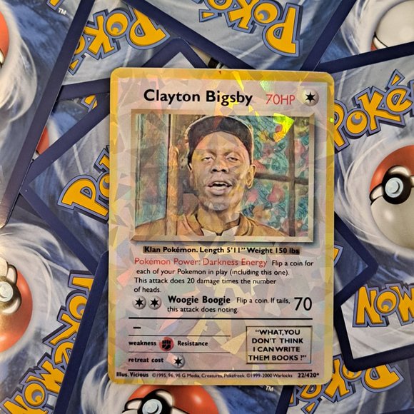 Clayton Bigsby Pokemon Card - Chappelle Show - Picture 1 of 7